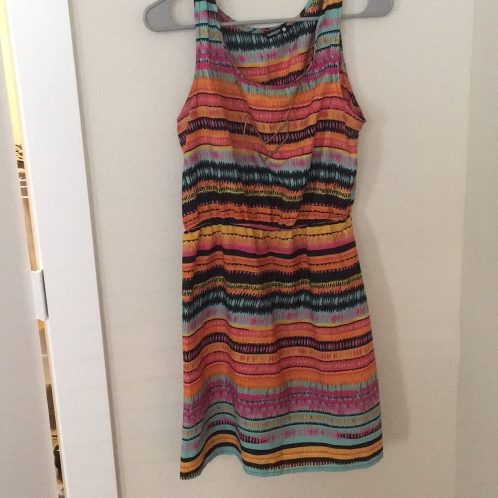 Colorful striped festival dress!